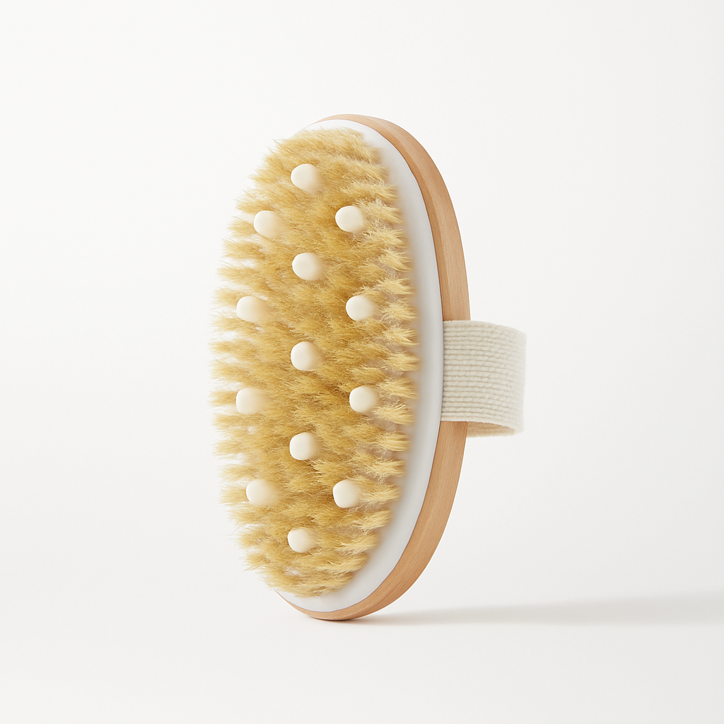 Pre-Massage Borstel - Activeert en Verstevigt de Huid