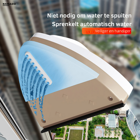 Namado RaamWonder™ Pro - Altijd schone ramen met de magnetische wisser