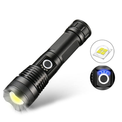 LED oplaadbare tactische laser zaklamp 90000 hoge lumen