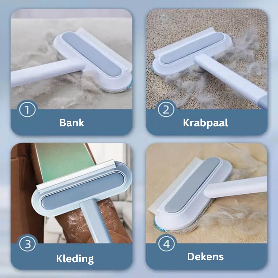 PetBrush™ MultiTool | Haar en stof vrij in seconde!