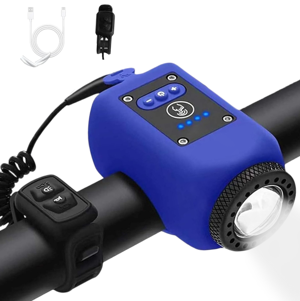 WOYUOSN Bike Electronic Horn with Large Range Floodlight