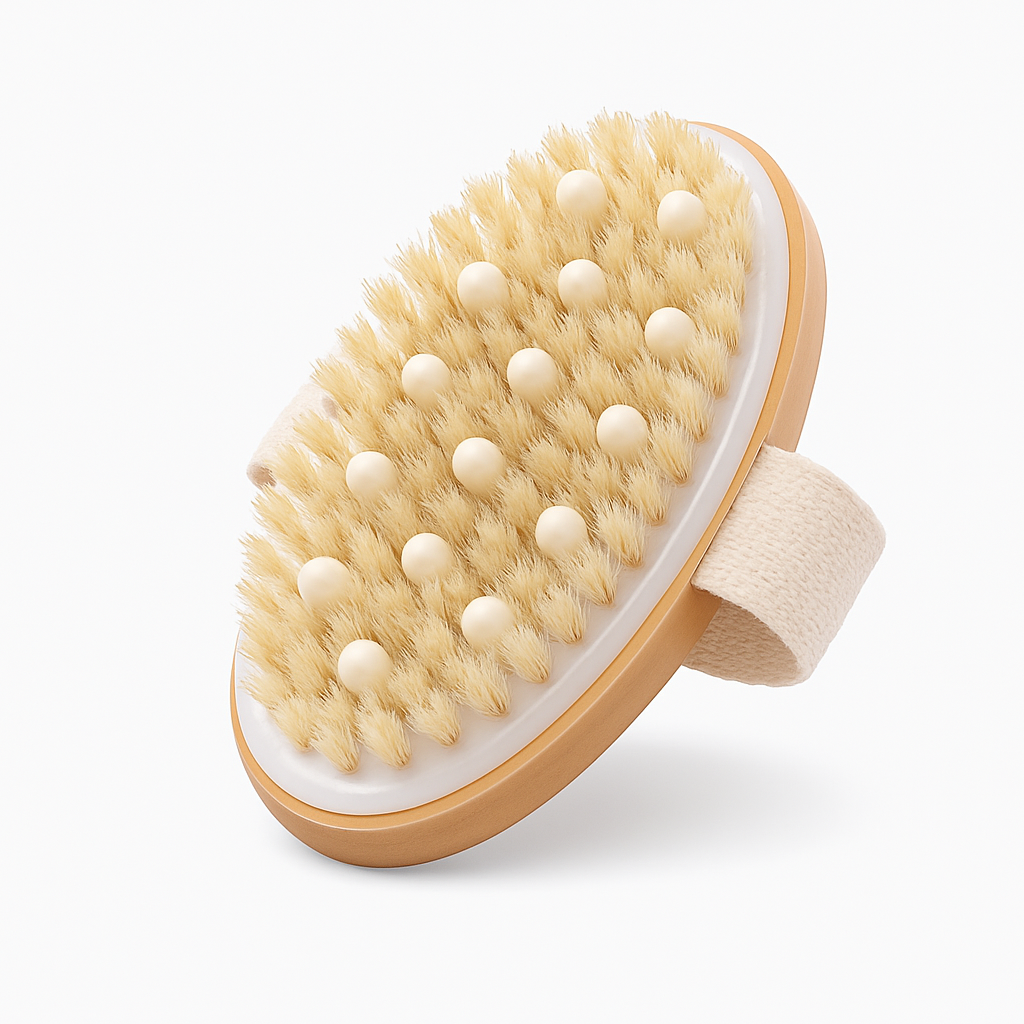 Pre-Massage Borstel - Activeert en Verstevigt de Huid