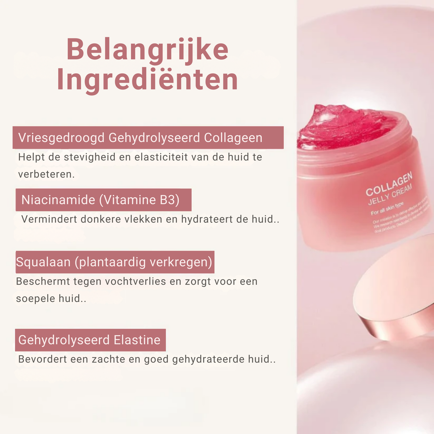 JellyGlow - Verstevigende Jelly Crème met Niacinamide